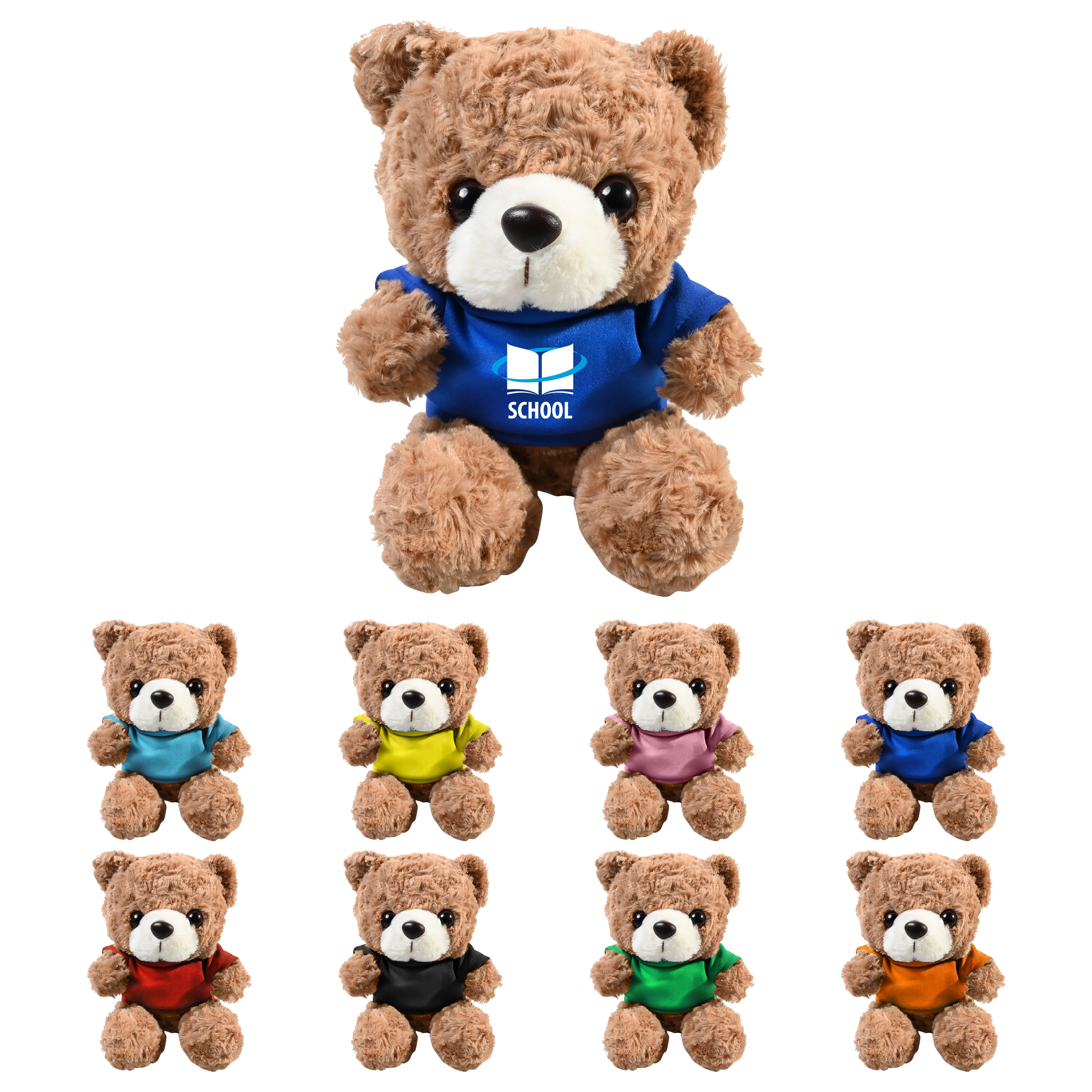 Plush 10" Teddy Bear with T-shirt