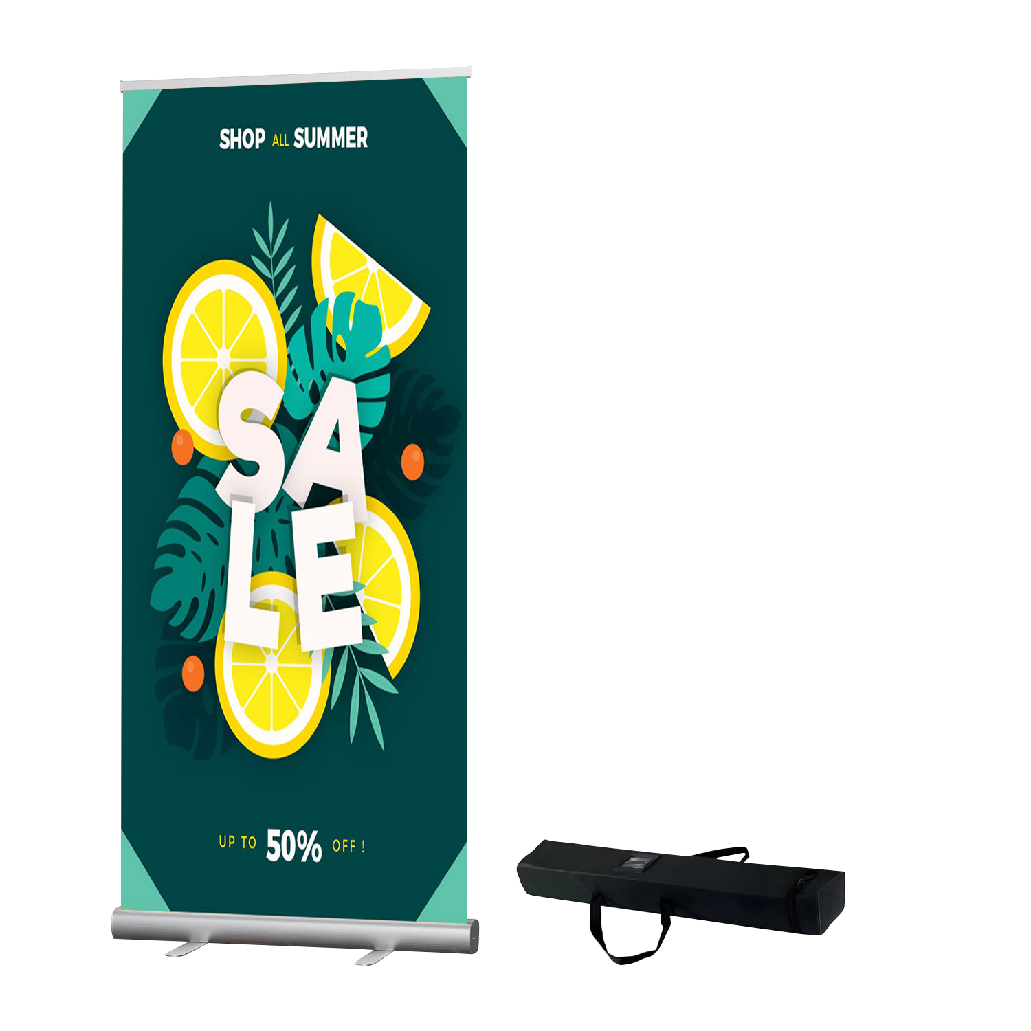 Standard Roll-Up Banner Display w/ Printed Graphic