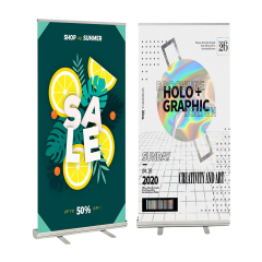 Standard Roll-Up Banner Display w/ Printed Graphic