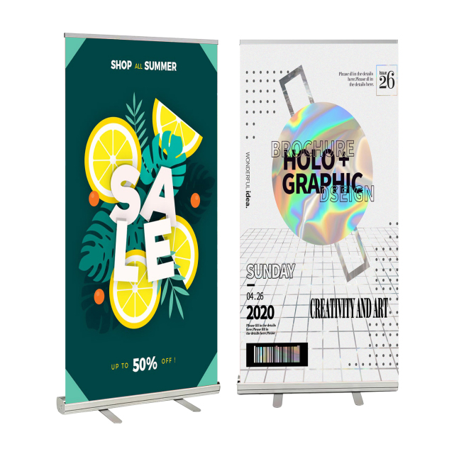 Standard Roll-Up Banner Display w/ Printed Graphic