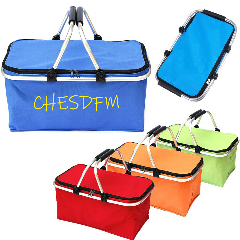 Collapsible Cooler Picnic Basket