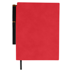 Leather Notebook w/Pen