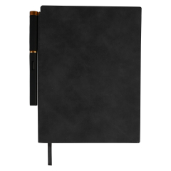 Leather Notebook w/Pen