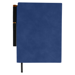 Leather Notebook w/Pen
