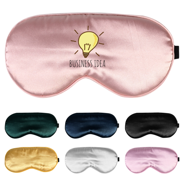 Double-Sided Simulated Silk Sleep Eye Mask