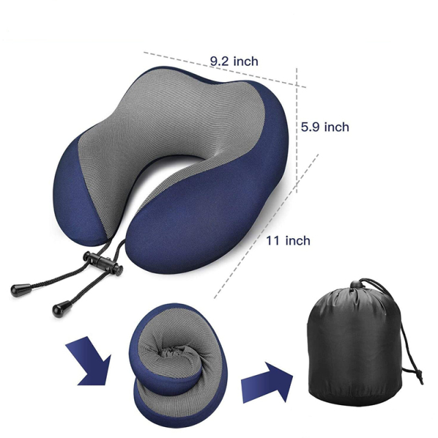 Portable U-Shape Memory Foam  Pillow