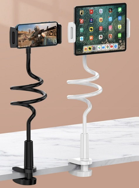 Gooseneck Cell phone clip holder