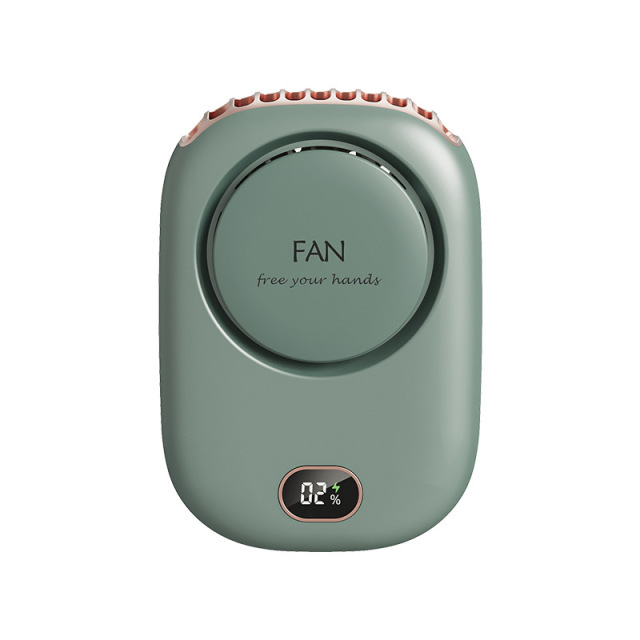 Portable Rechargeable Low-Noise Lanyard Fan
