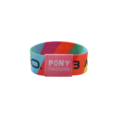 Multicolor Elastic Fabric Bracelet