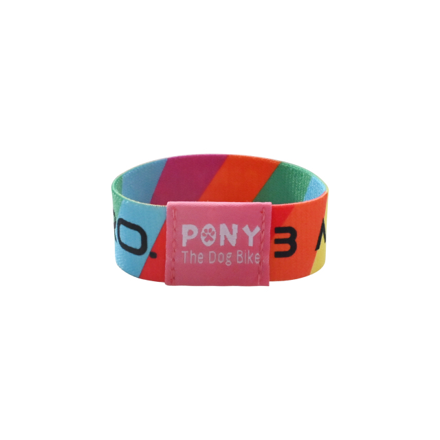 Multicolor Elastic Fabric Bracelet