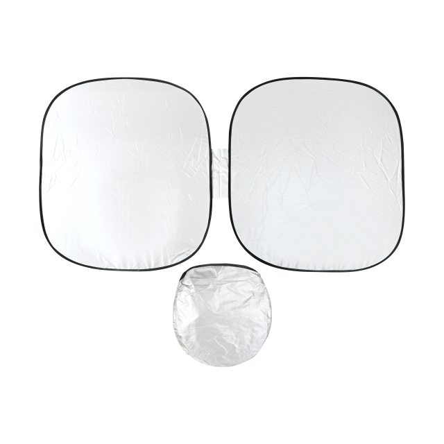 Accordian Fold Aluminum Sunshade