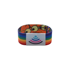 Multicolor Elastic Fabric Bracelet