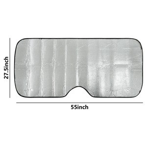 Accordian Fold Aluminum Sunshade