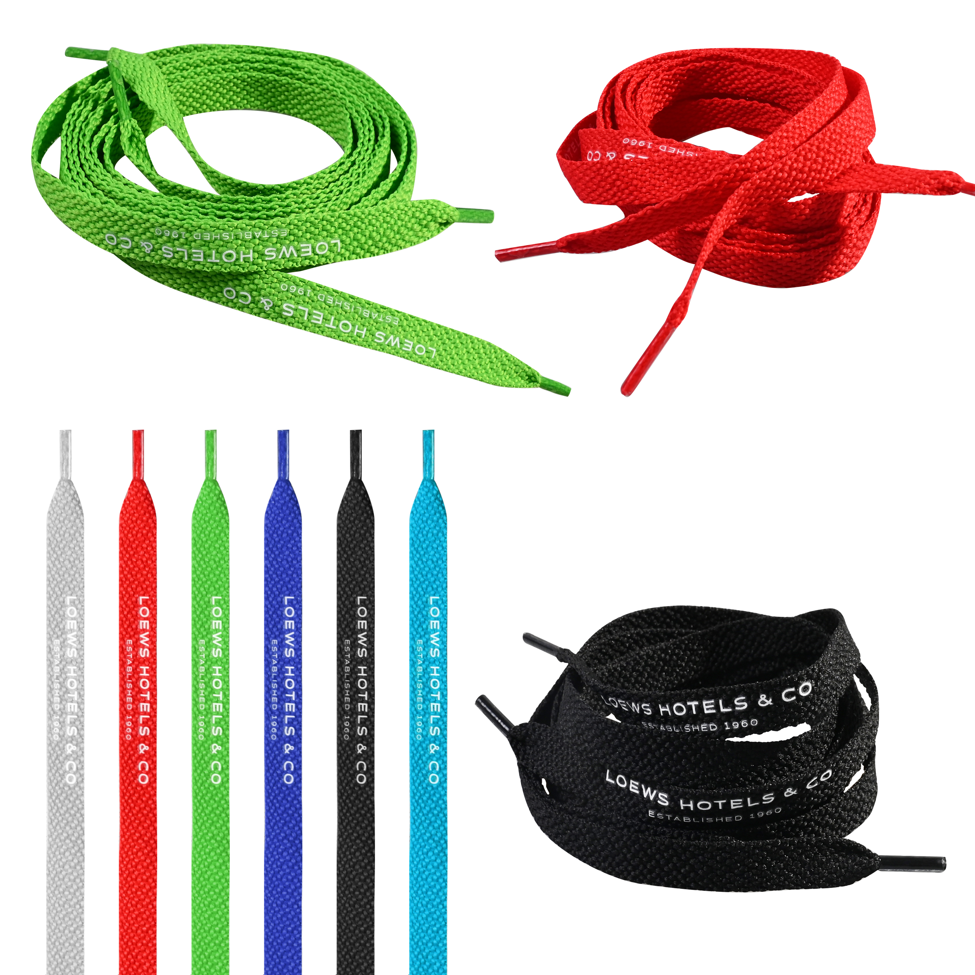Flat Woven Shoelaces for Sneakers