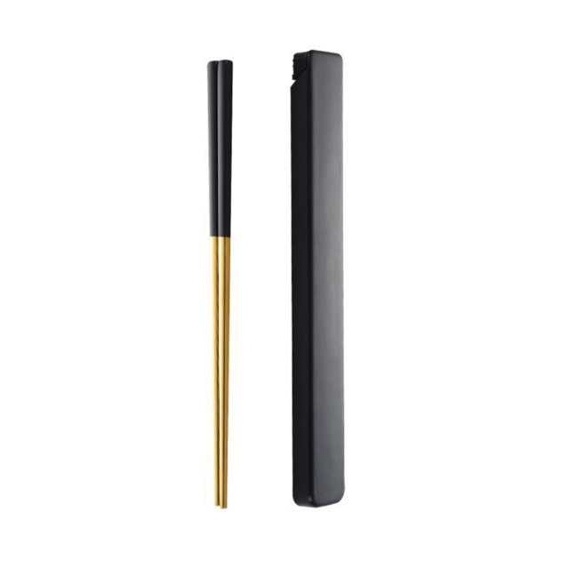 Reusable Stainless Steel Chopsticks With Case