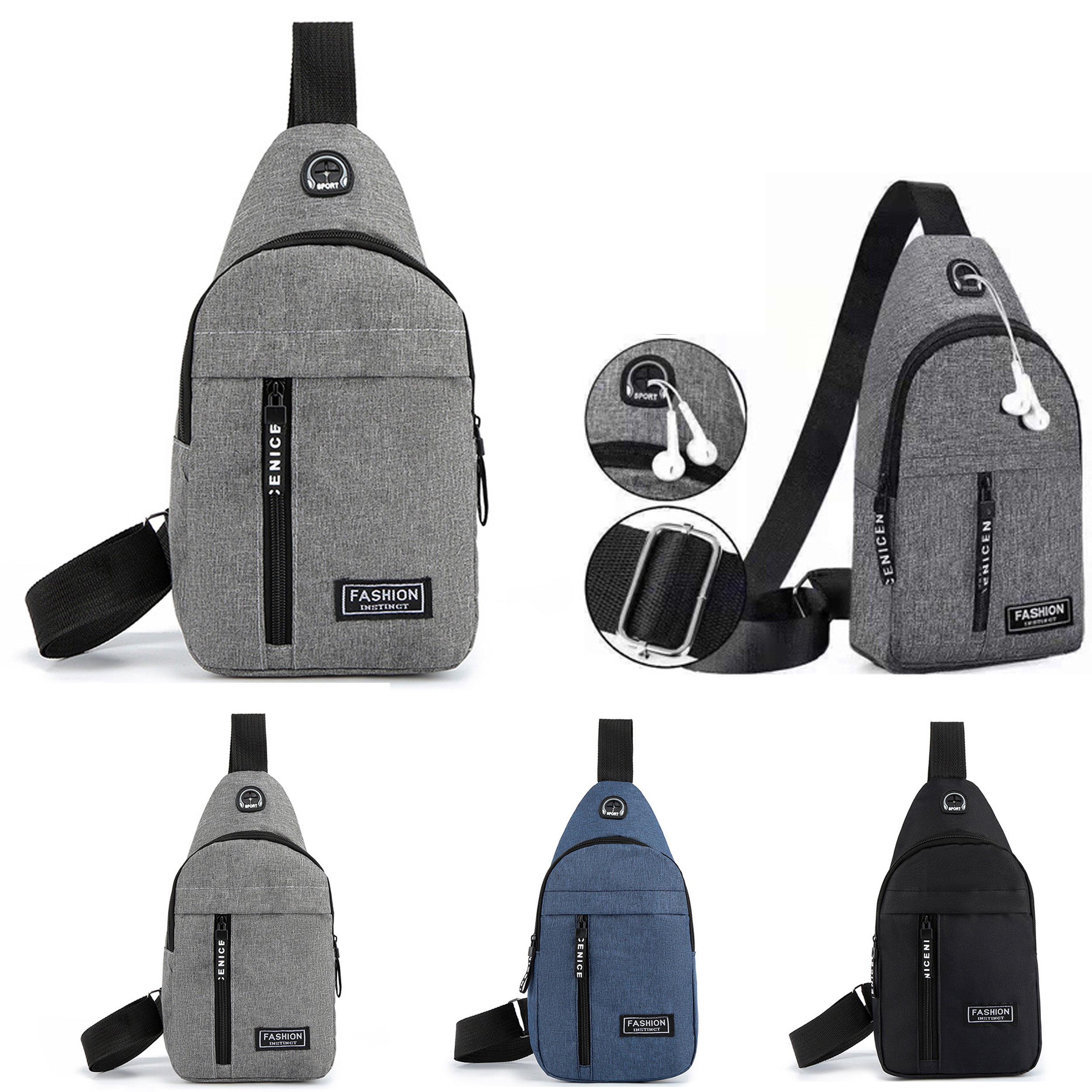 Durable Crossbody Sling Bag