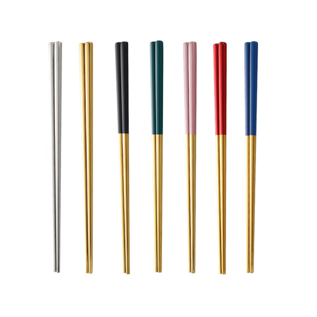 Reusable Stainless Steel Chopsticks With Case