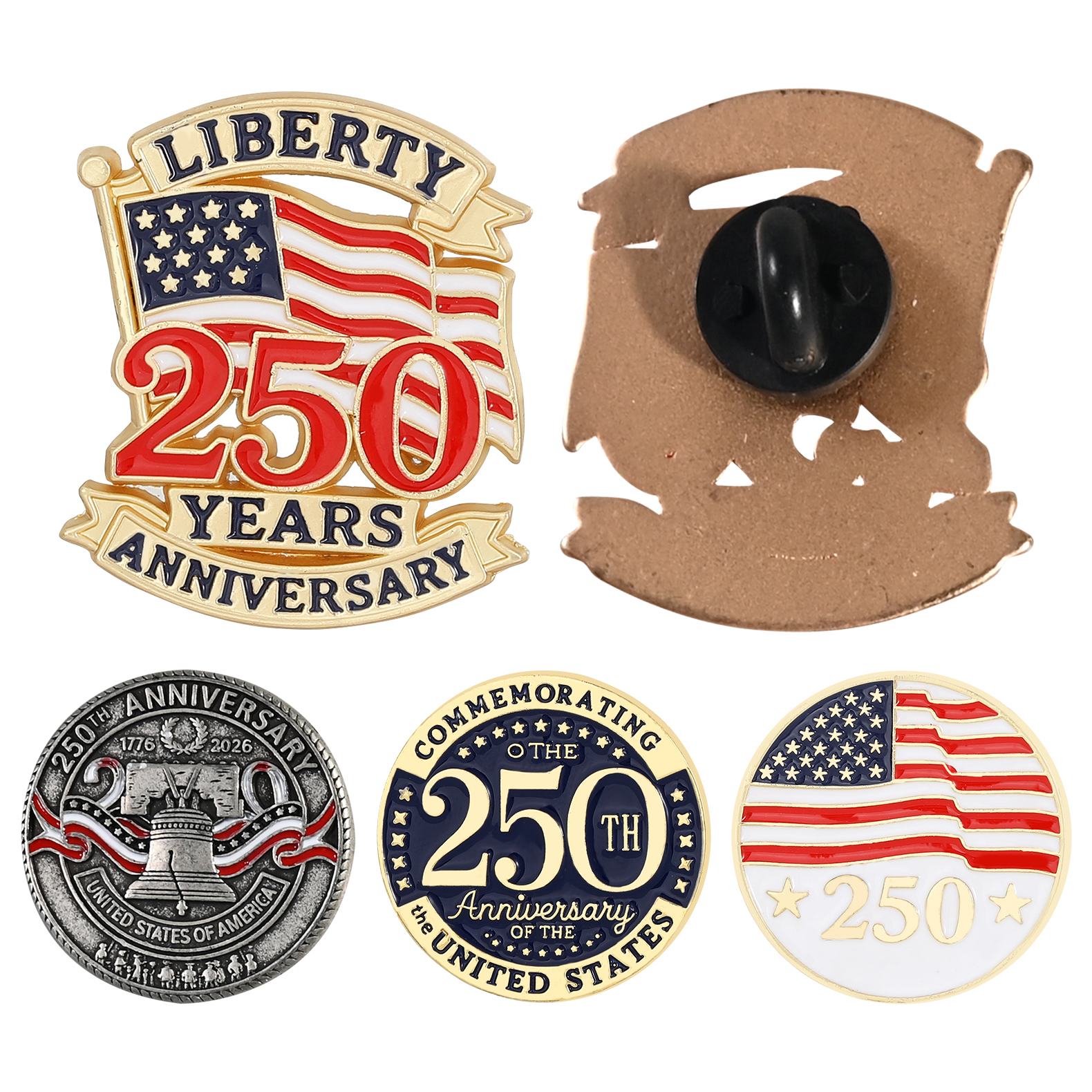 Pin of America's 250th