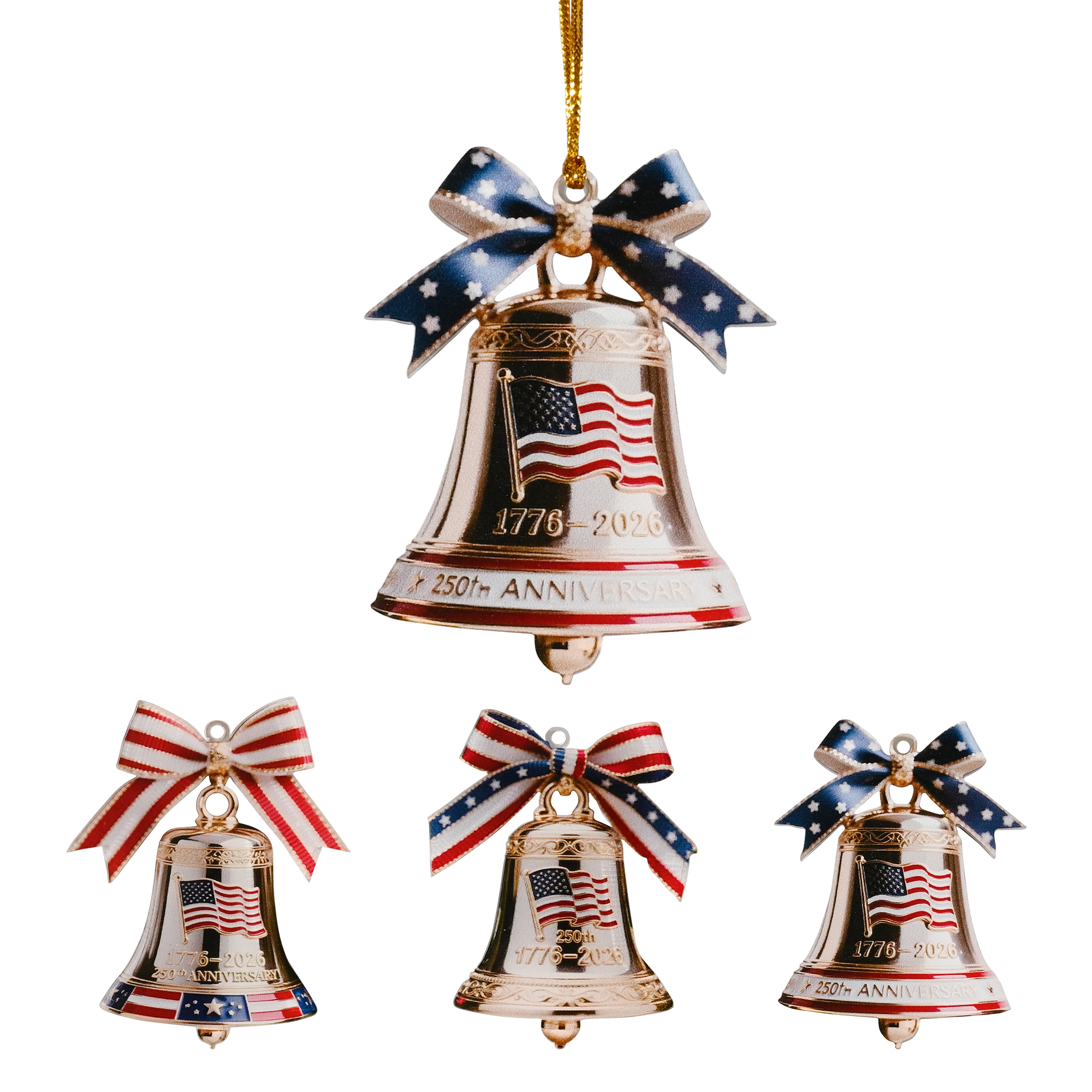 250 Years of America Acrylic Ornament
