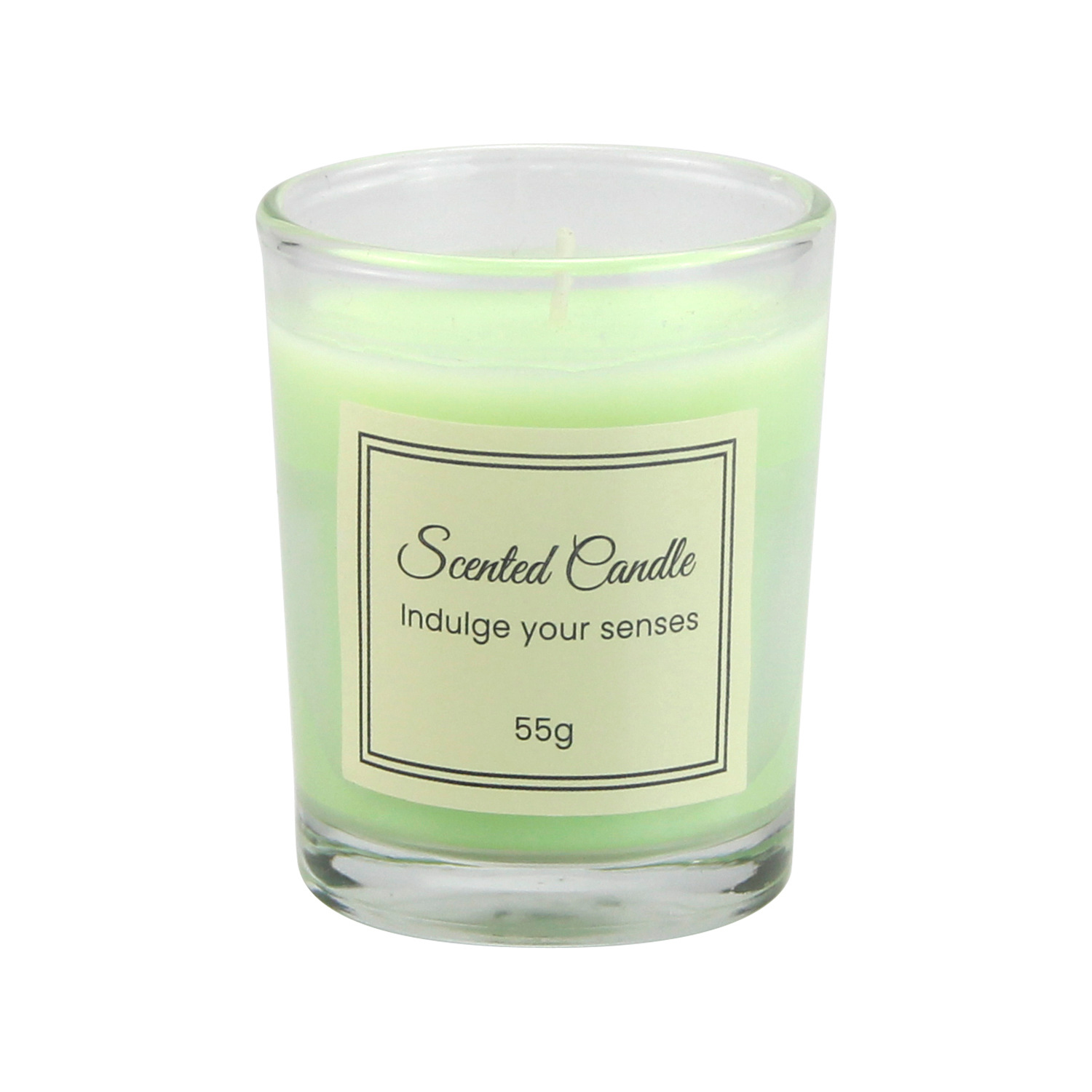 Scented Soy Wax Glass Jar Candle