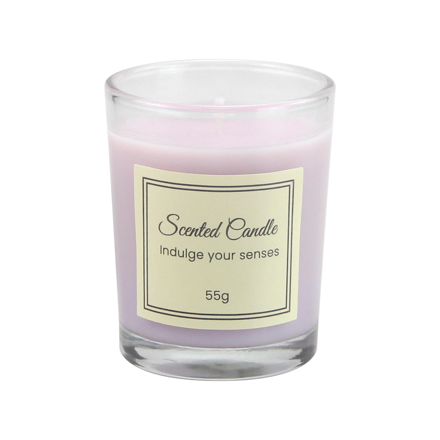 Scented Soy Wax Glass Jar Candle
