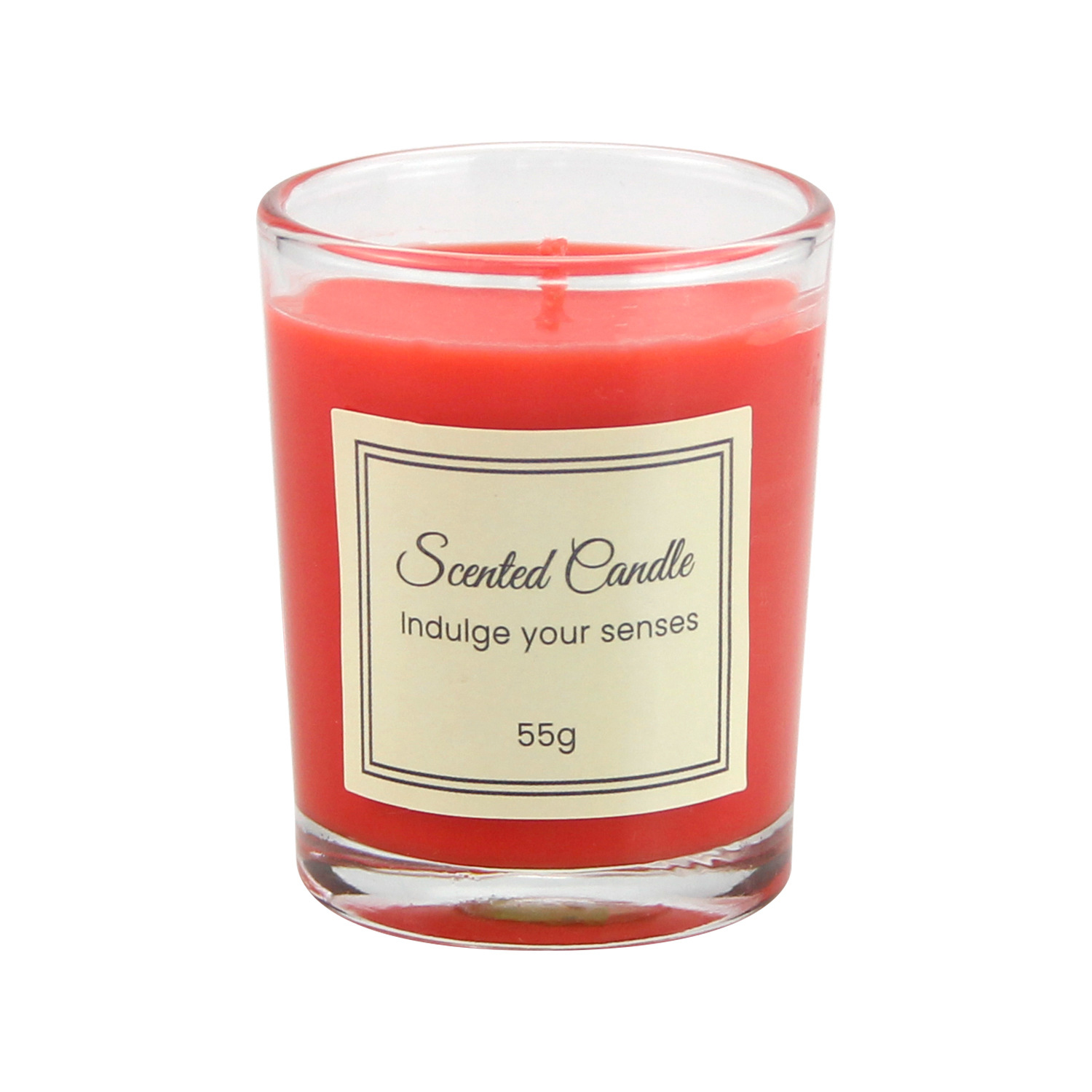 Scented Soy Wax Glass Jar Candle