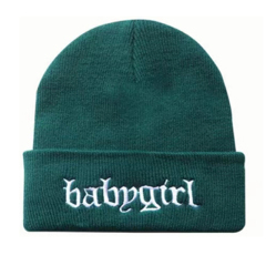 Knit Beanie Cap w/Cuff