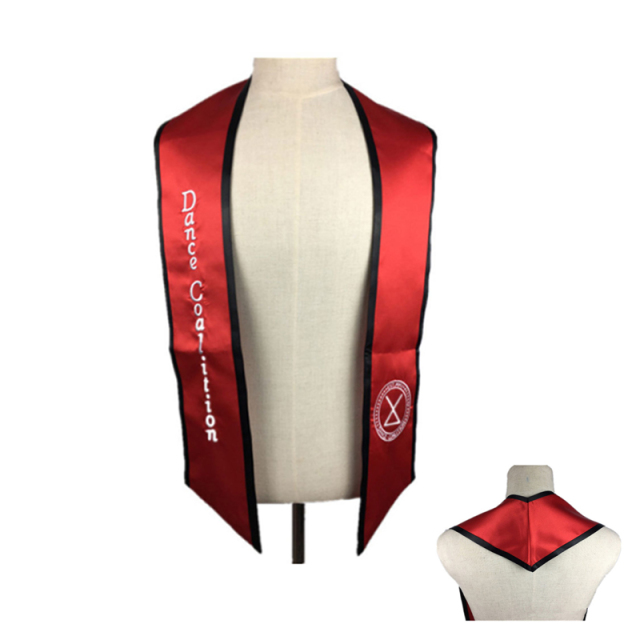 Embroidered Graduation Stole