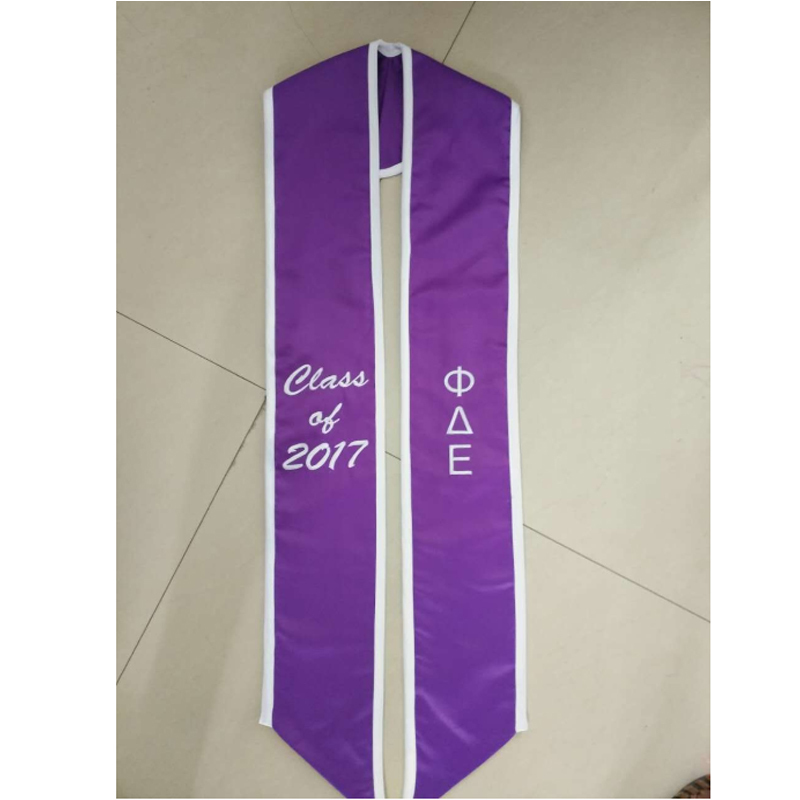 Embroidered Graduation Stole