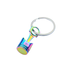 Mini Engine Piston Model Keychain