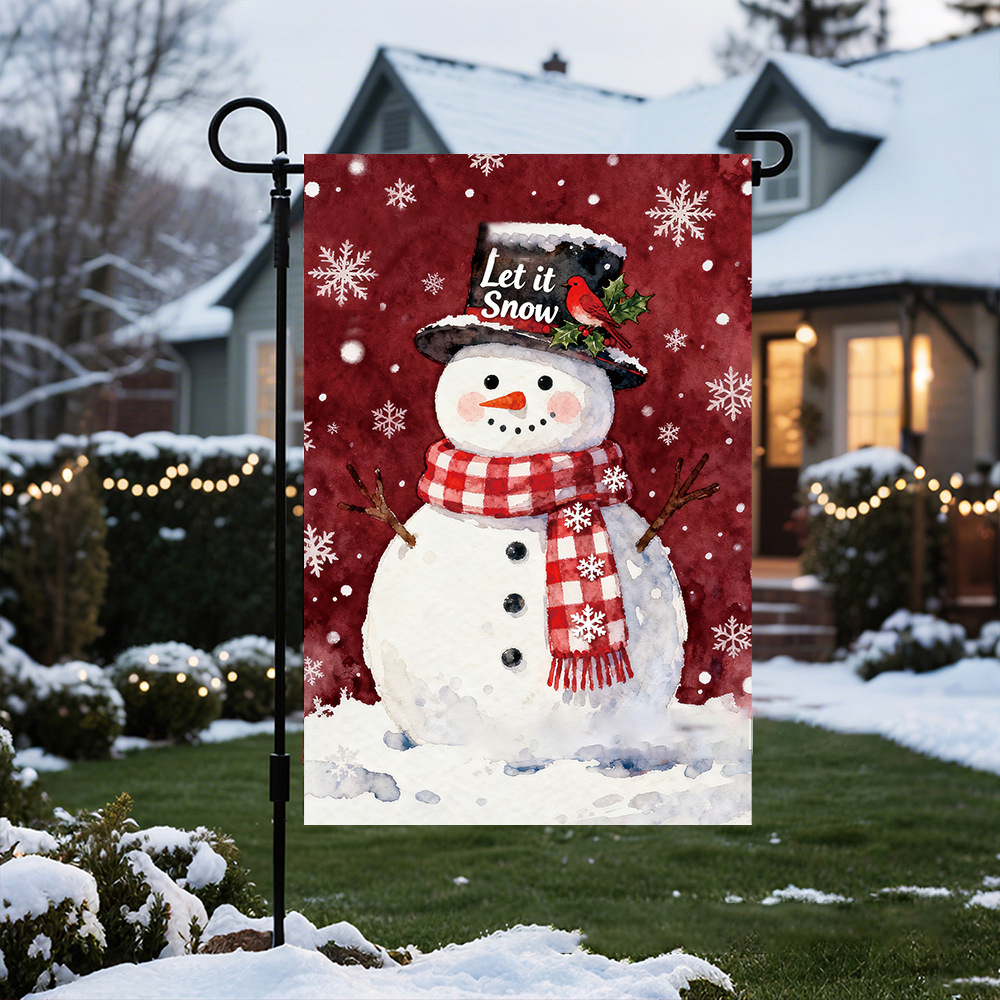 Christmas Garden Flag