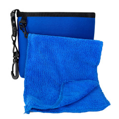 Golf Club Cleaning Bag with Towel