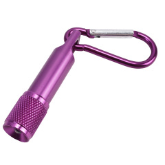 Aluminum Carabiner LED Keychain