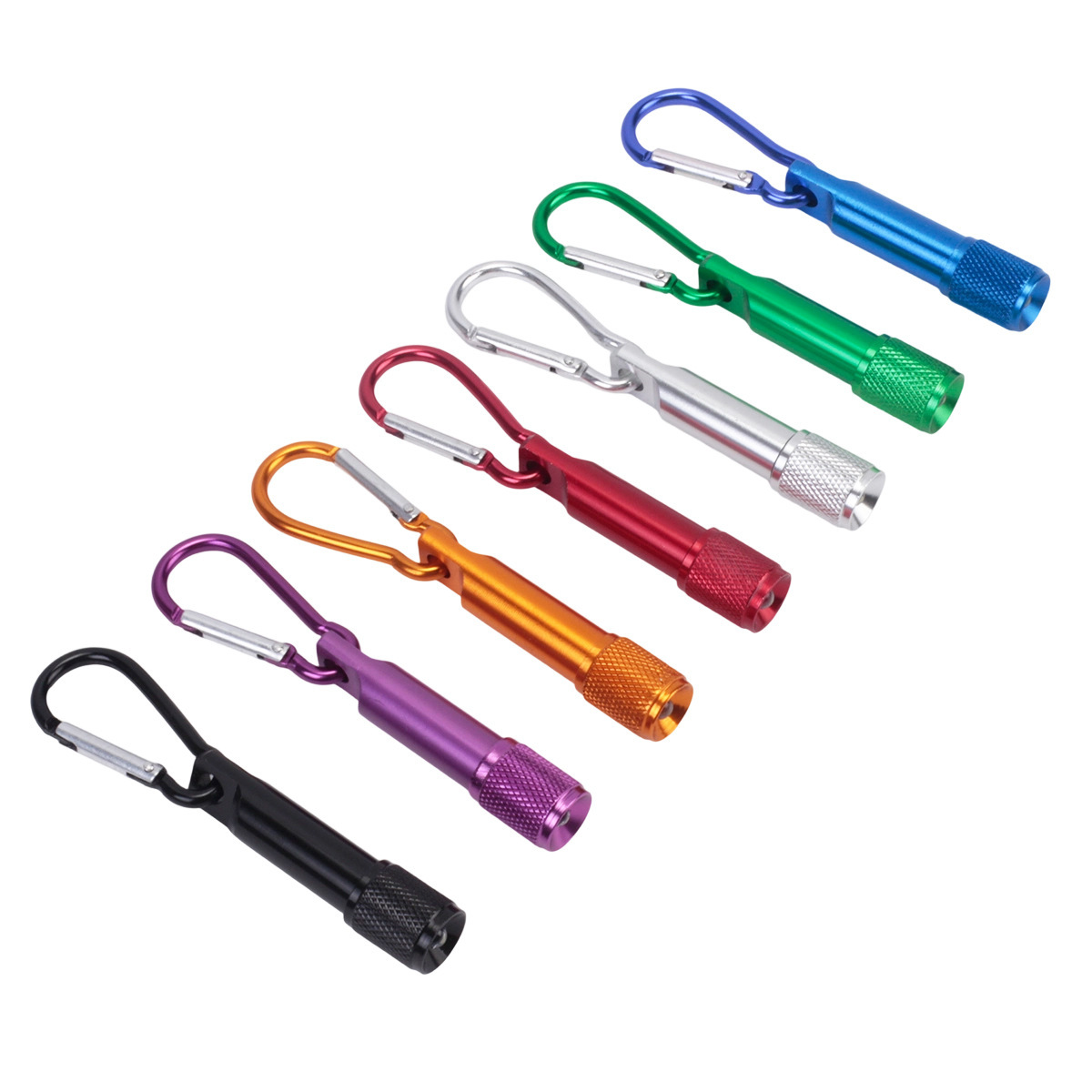 Aluminum Carabiner LED Keychain