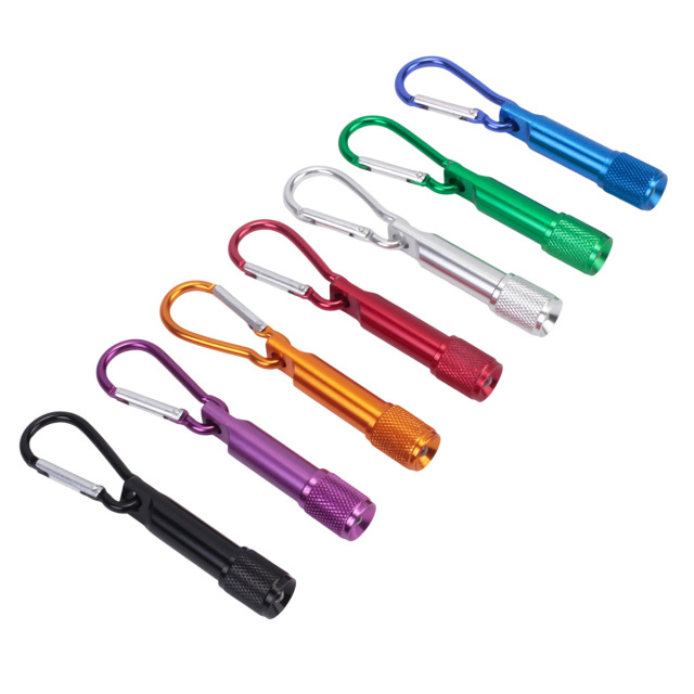 Aluminum Carabiner LED Keychain