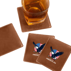 America's 250th Anniversary Square PU Coaster