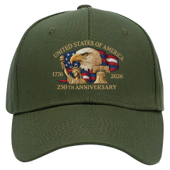 6 Panel Cotton Cap with Custom Logo