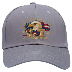 6 Panel Cotton Cap with Custom Logo