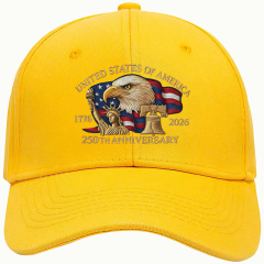 6 Panel Cotton Cap with Custom Logo