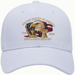 6 Panel Cotton Cap with Custom Logo