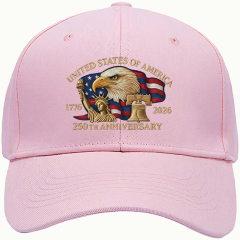 6 Panel Cotton Cap with Custom Logo