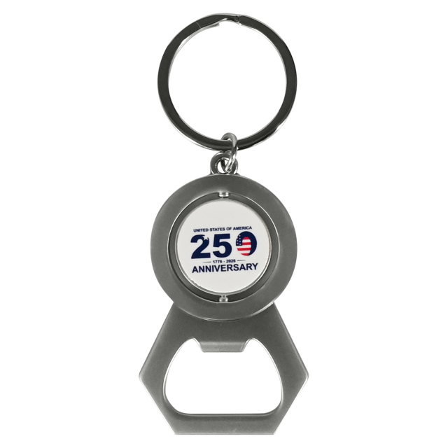 America's 250th Anniversary Rotating Metal Corkscrew