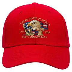 6 Panel Cotton Cap with Custom Logo