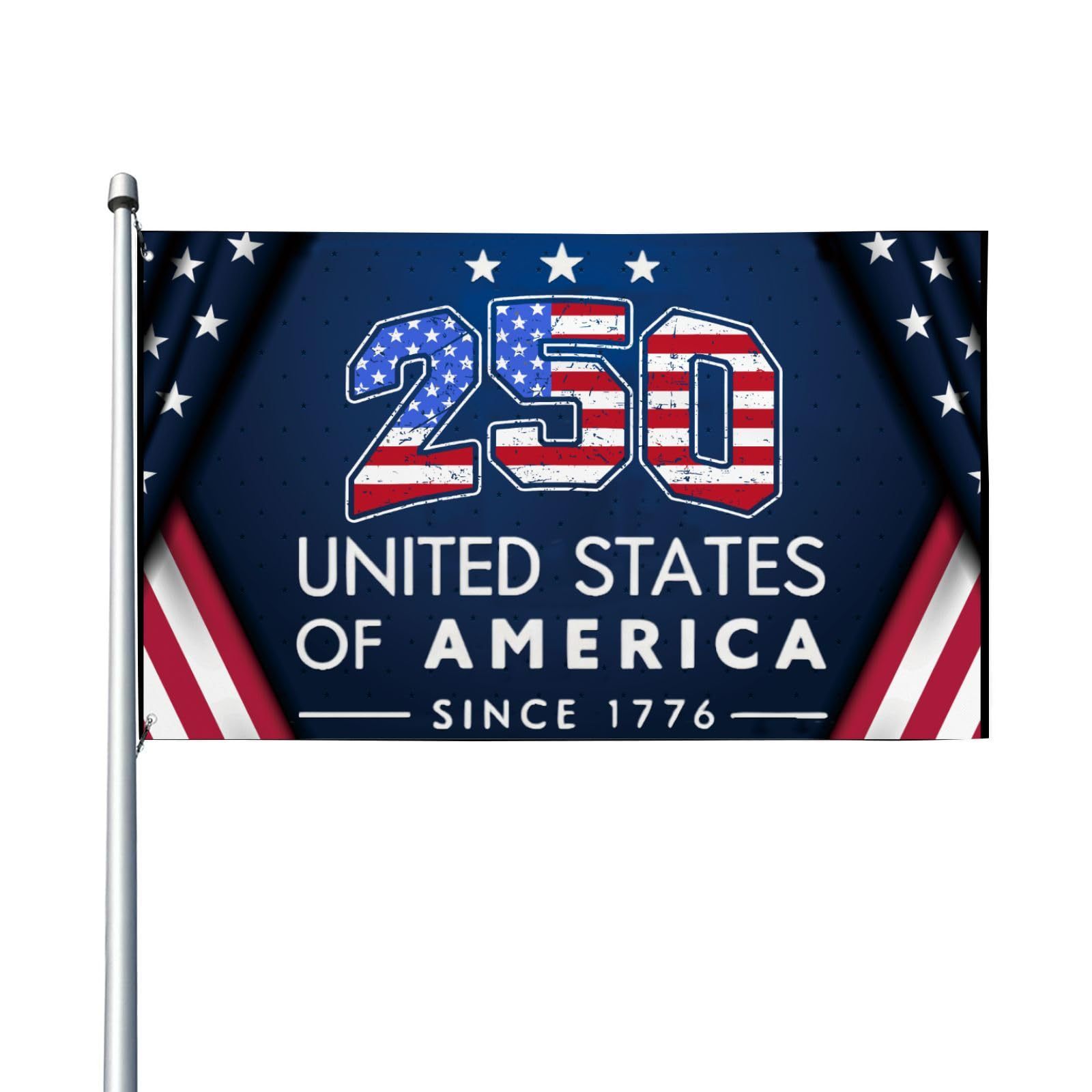 USA 250th Anniversary Celebration Flag (3' x 5')