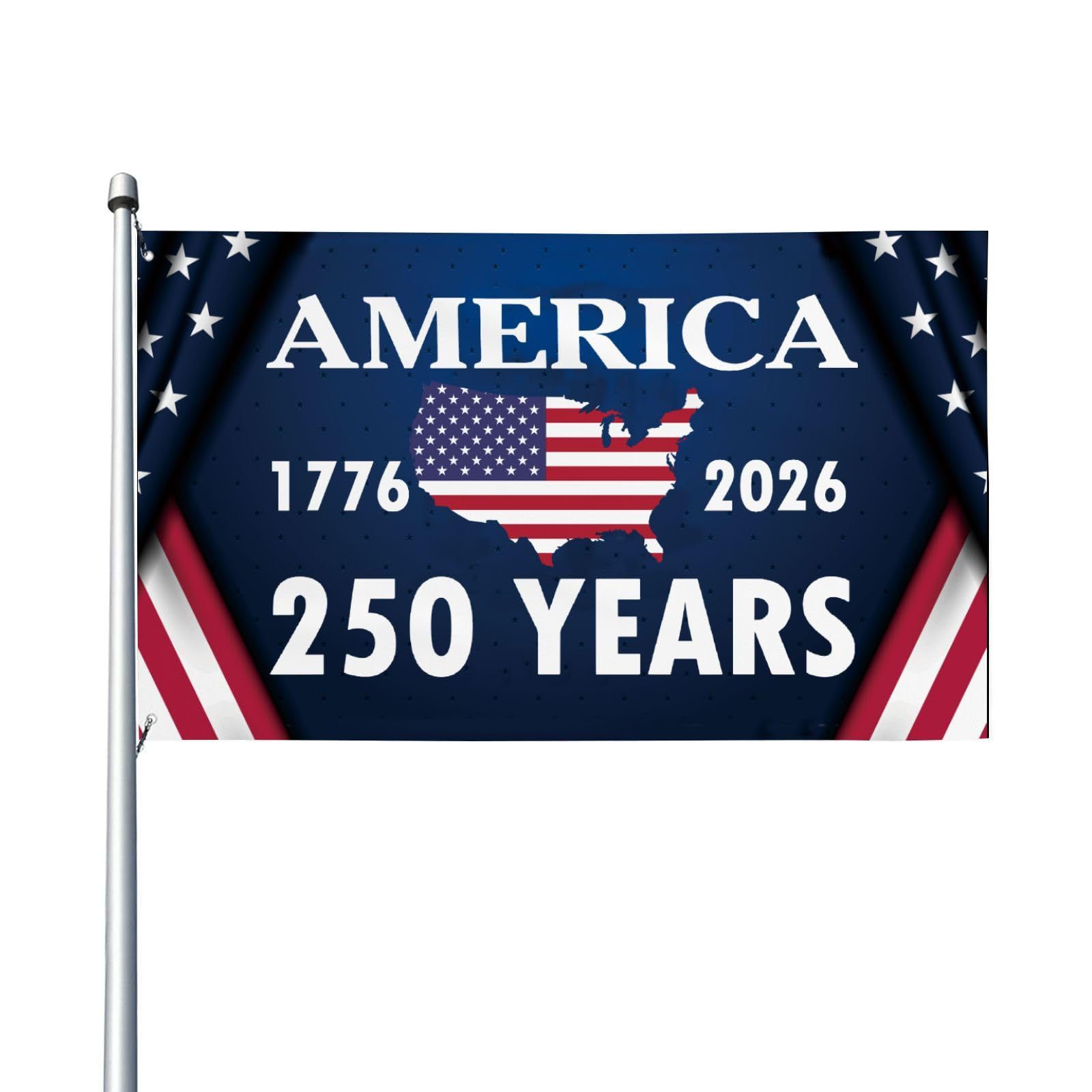 USA 250th Anniversary Celebration Flag (3' x 5')