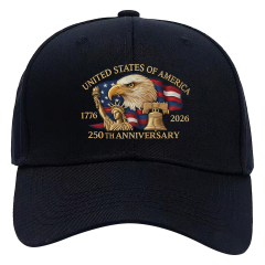 6 Panel Cotton Cap with Custom Logo