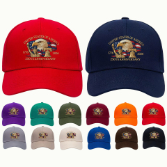 6 Panel Cotton Cap with Custom Logo