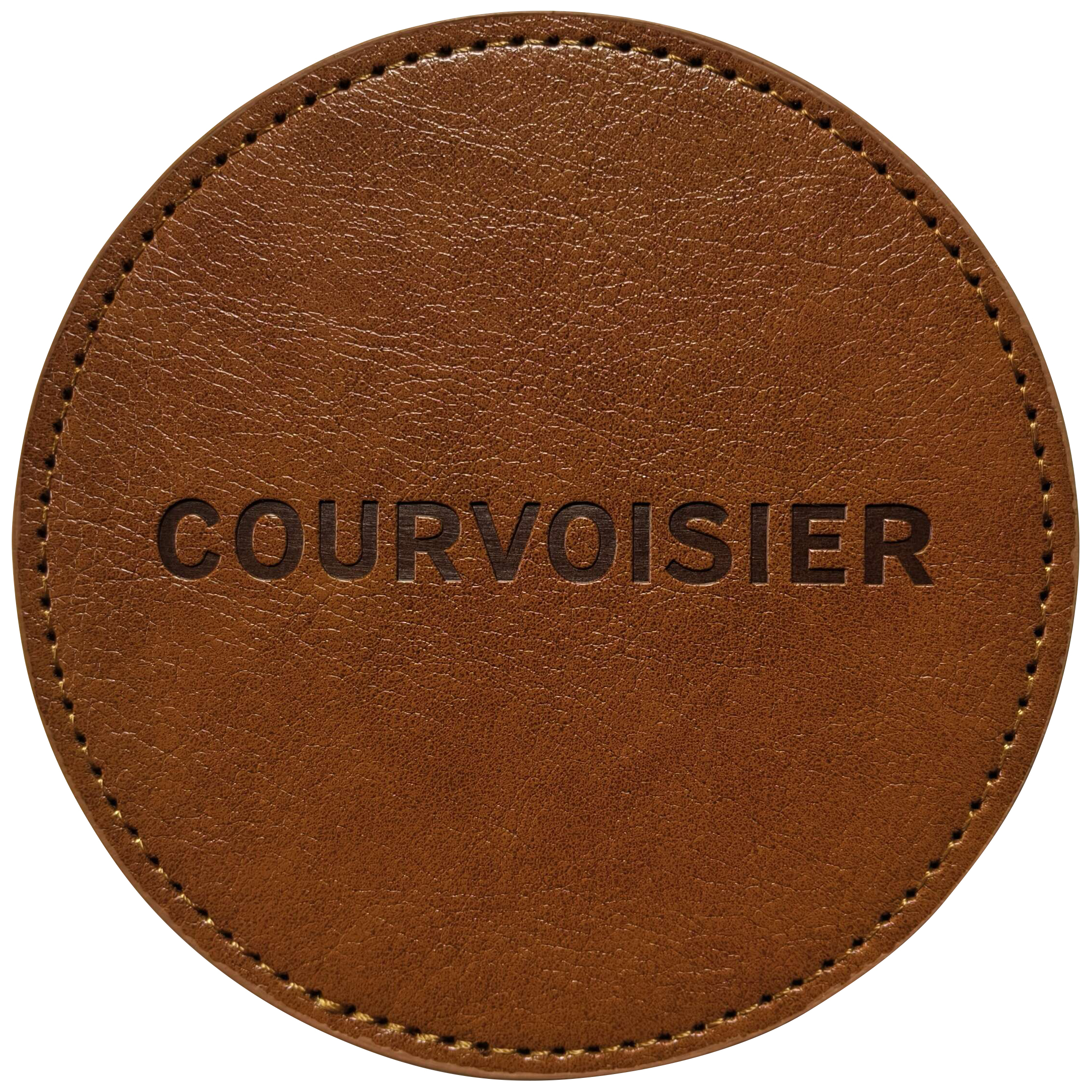 Round PU Leather Coasters