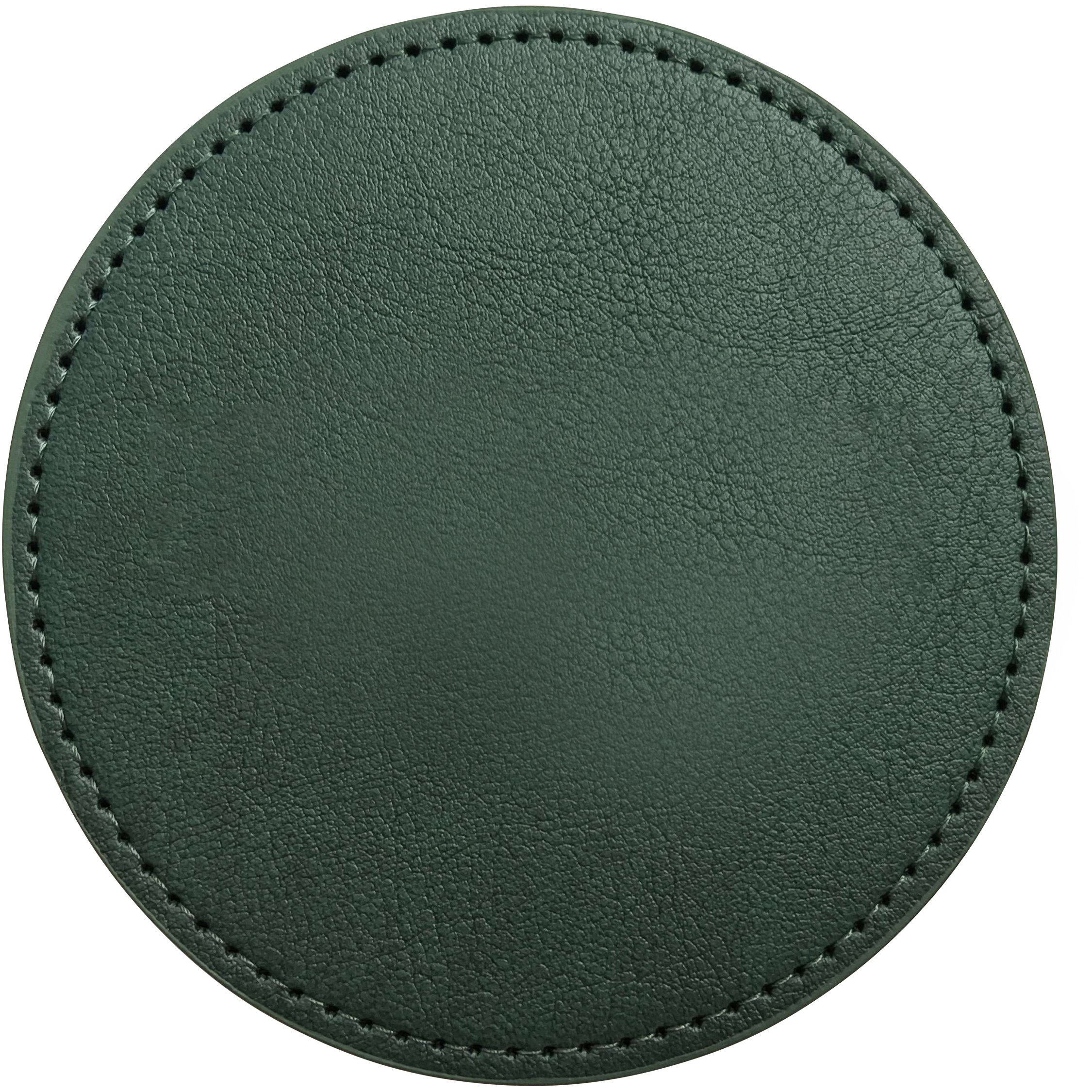 Round PU Leather Coasters
