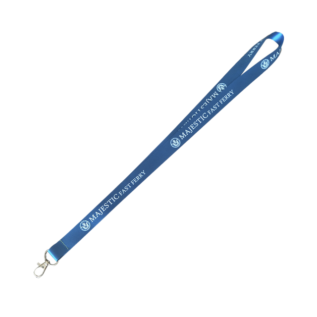 3/4" Full Color Dye Sublimated Lanyard